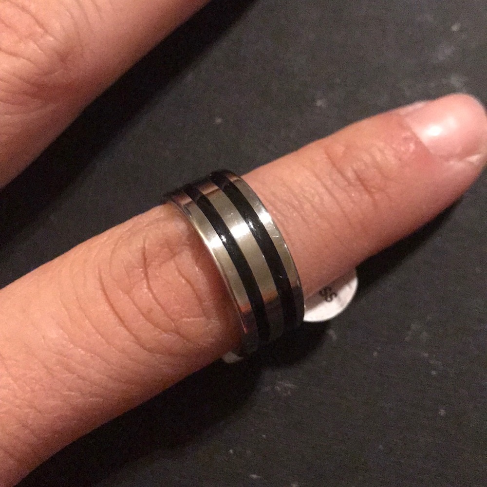 Gorgeous stainless steel rings!